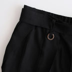 HAKAMA SHORT PANTS #black [S24SS09PT-W]