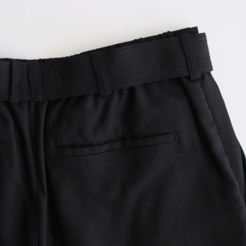 HAKAMA SHORT PANTS #black [S24SS09PT-W]