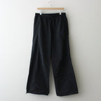 TWISTED NYLON TRUCK PANTS #BLACK [241-01-0201]