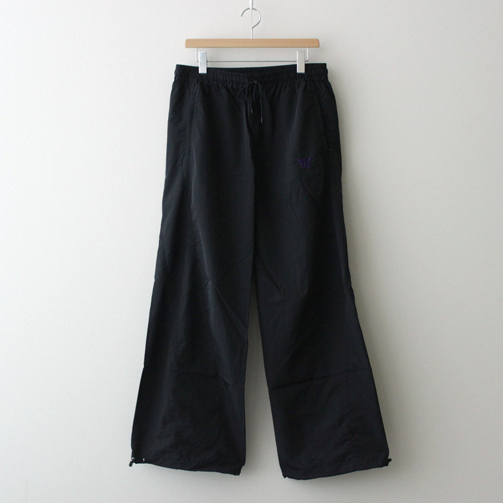TWISTED NYLON TRUCK PANTS #BLACK [241-01-0201]