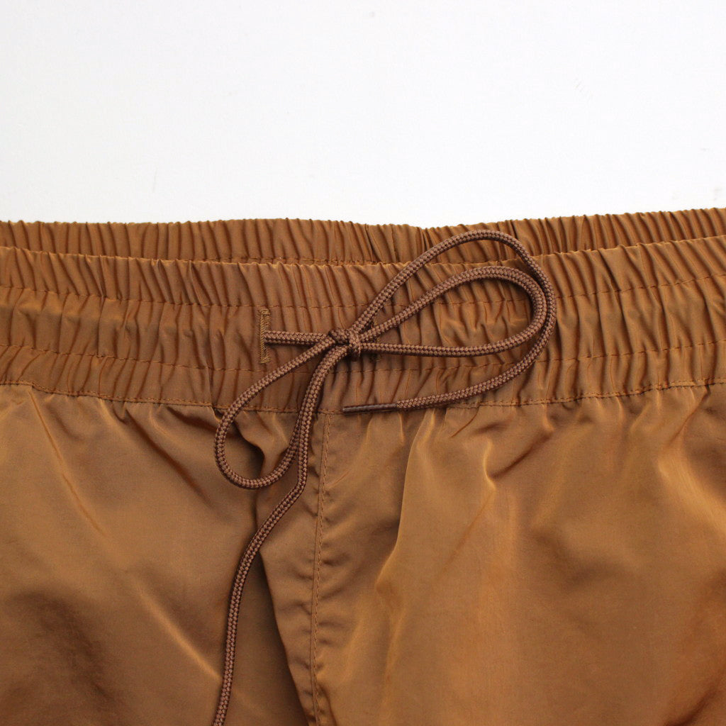 TWISTED NYLON TRUCK PANTS #BROWN [241-01-0201]