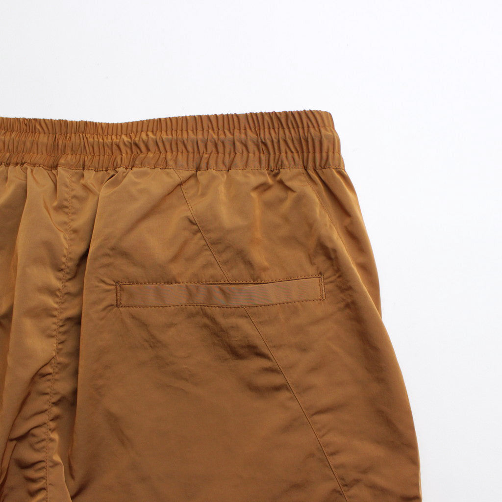 TWISTED NYLON TRUCK PANTS #BROWN [241-01-0201]
