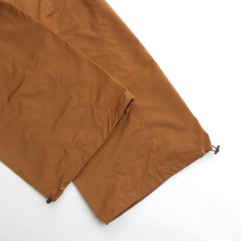 TWISTED NYLON TRUCK PANTS #BROWN [241-01-0201]