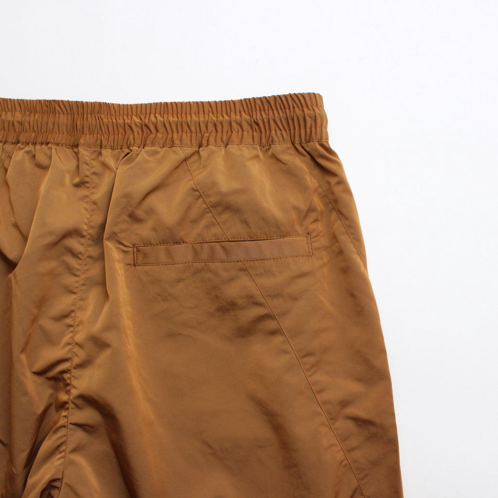 TWISTED NYLON TRUCK PANTS #BROWN [241-01-0201]