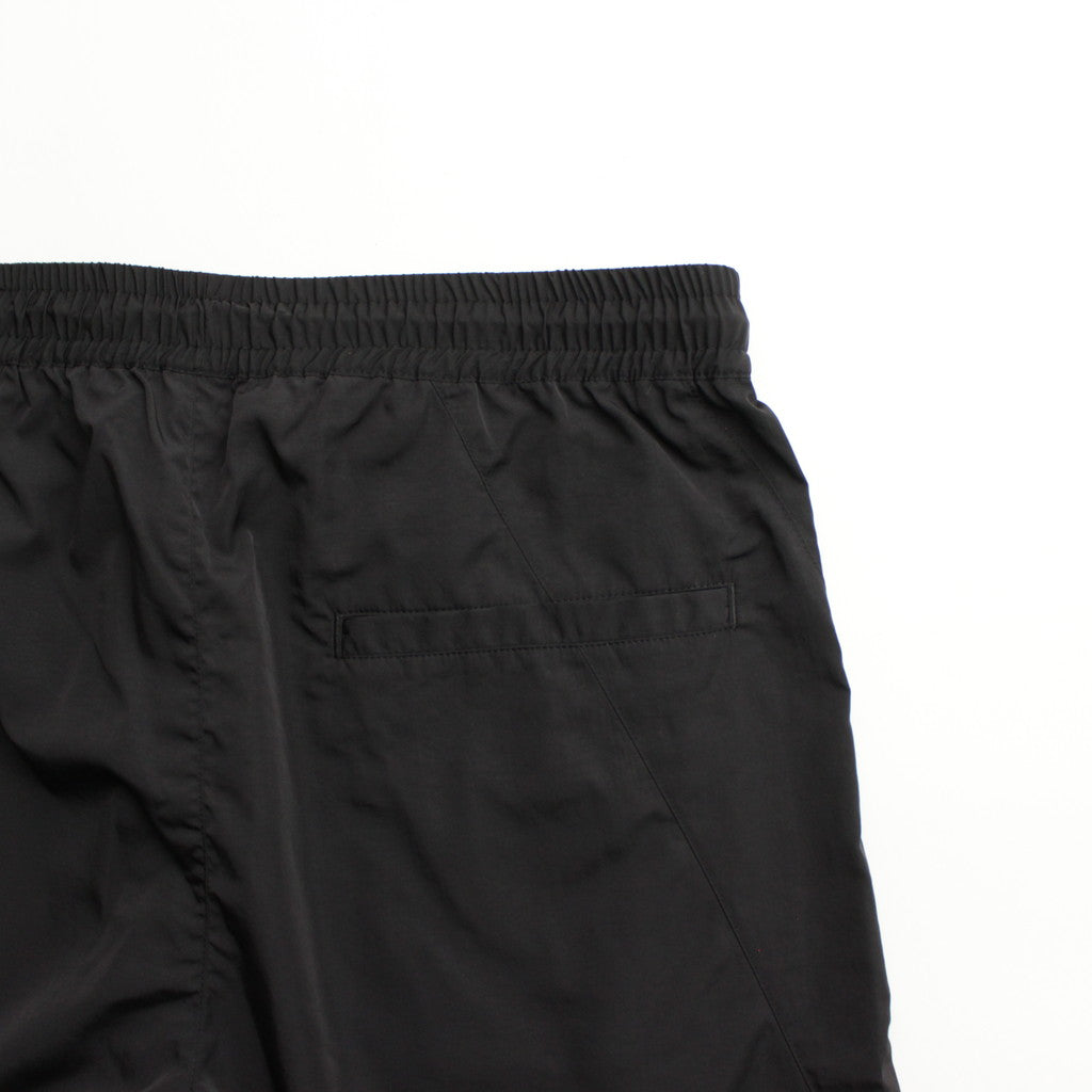 TWISTED NYLON TRUCK PANTS #BLACK [241-01-0201]