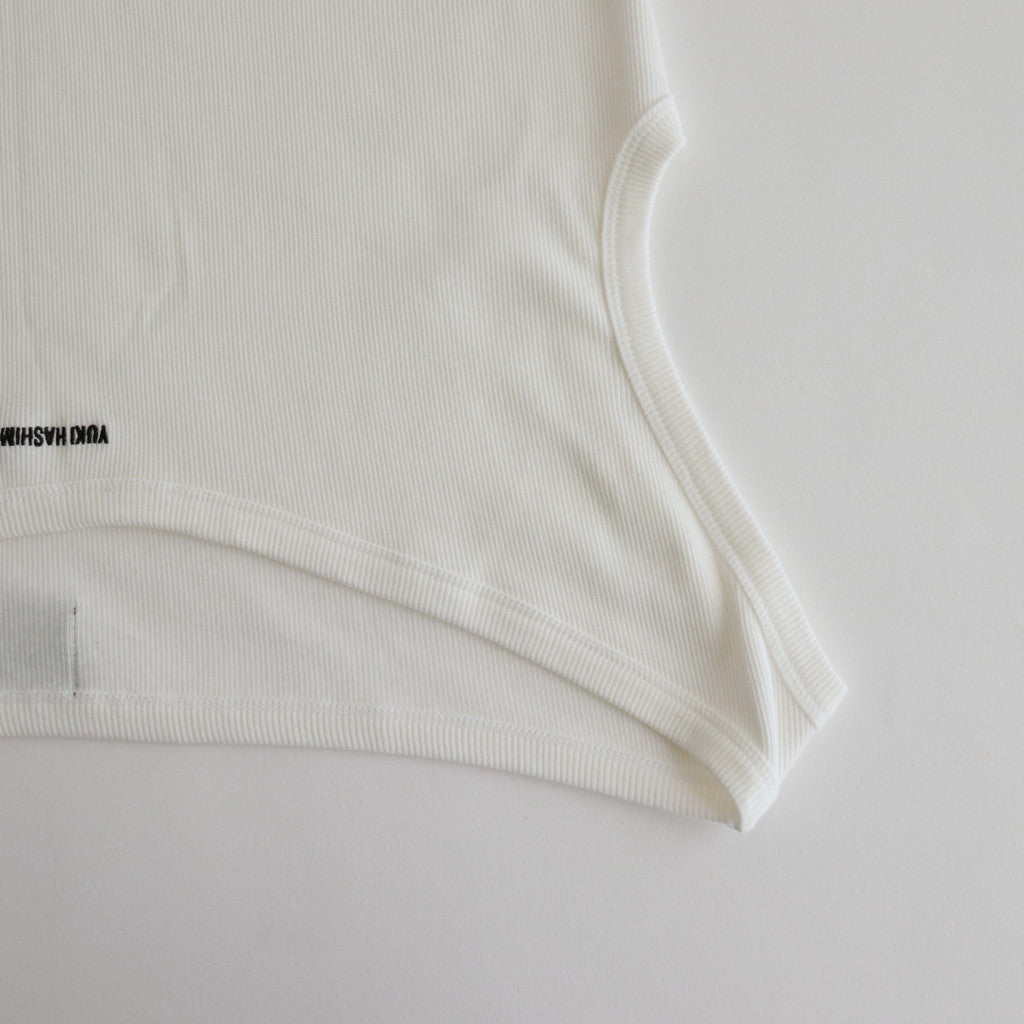 TWIN TANK TOP #WHITE [241-01-0603]