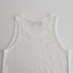 TWIN TANK TOP #WHITE [241-01-0603]