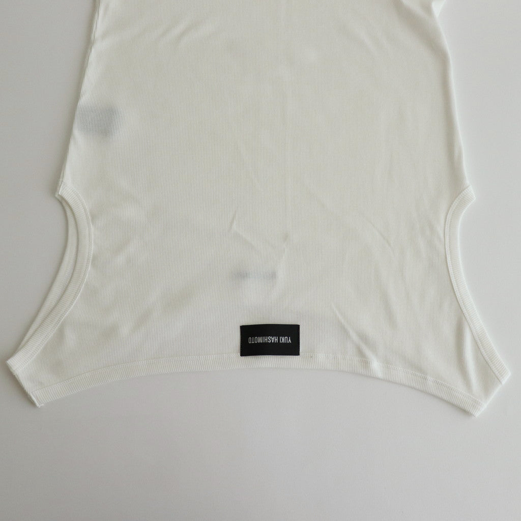 TWIN TANK TOP #WHITE [241-01-0603]