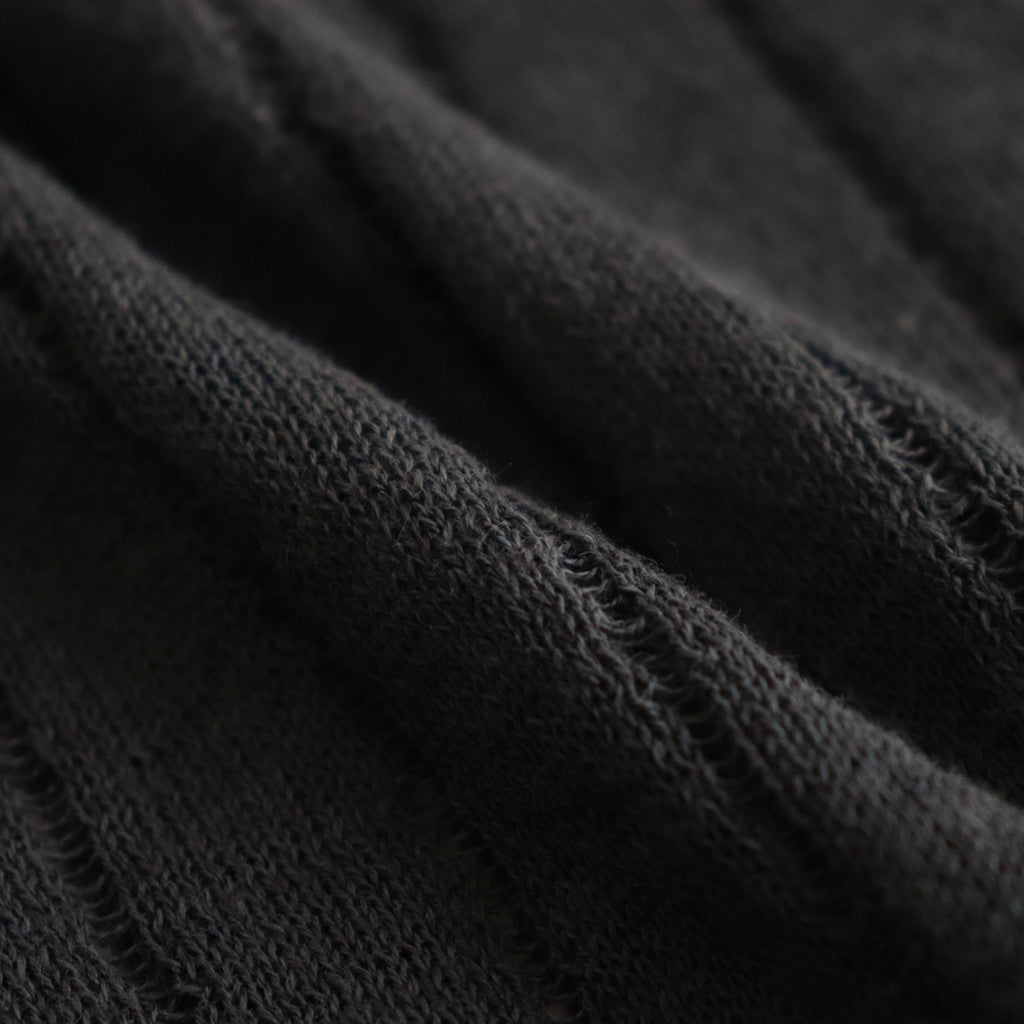 Line S/S Knit Shirt #GRAY [AL24S-KN02]