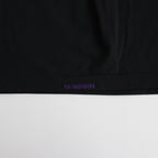 Y NECK T-SHIRTS #BLACK [TS-01-0001]