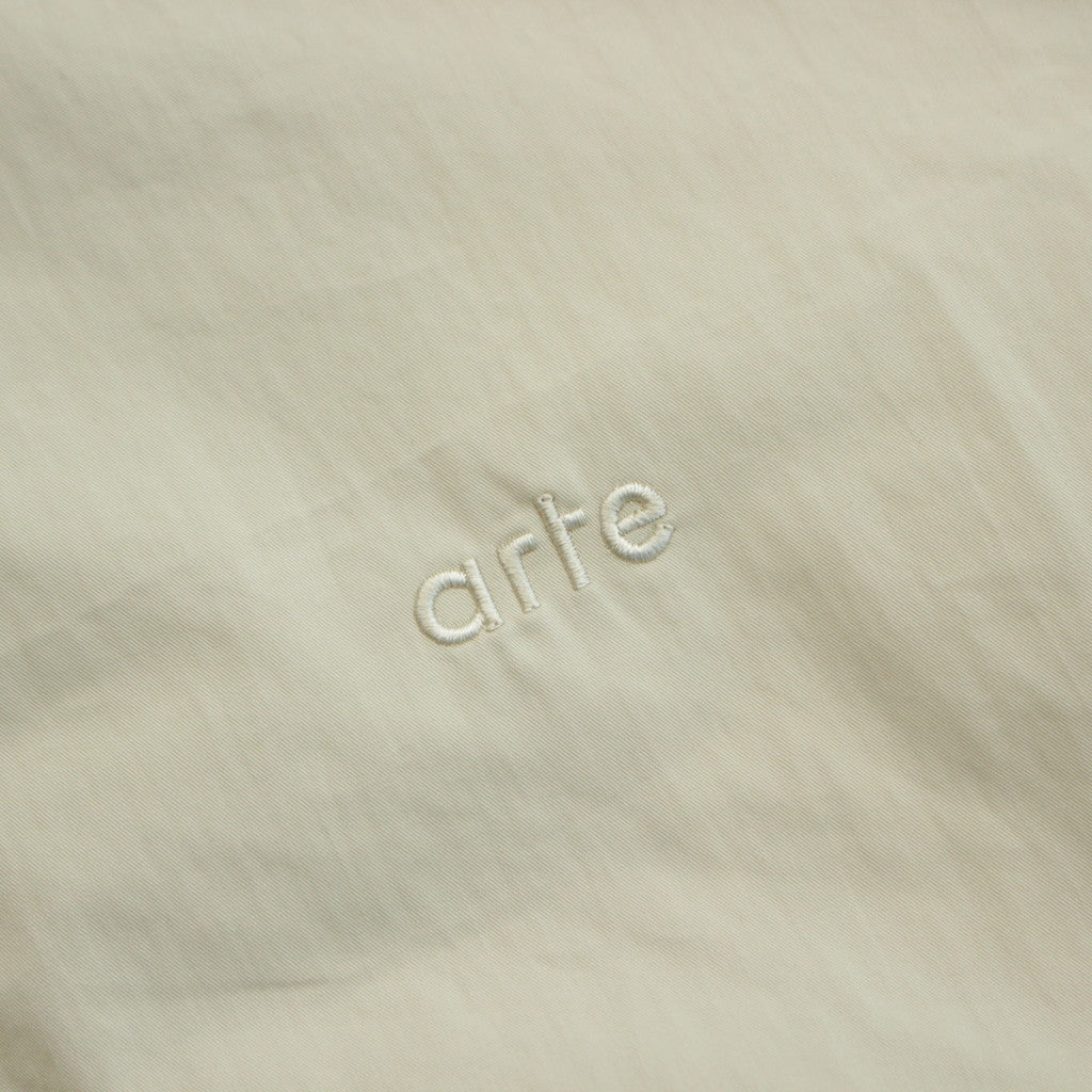 Curve Zipper Track Jacket #Cream/Navy [SS24-055J]