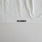 Y NECK T-SHIRTS #WHITE [TS-01-0001]