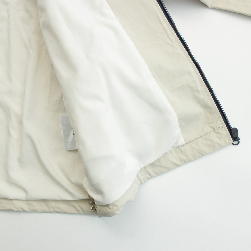 Curve Zipper Track Jacket #Cream/Navy [SS24-055J]