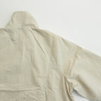 Curve Zipper Track Jacket #Cream/Navy [SS24-055J]