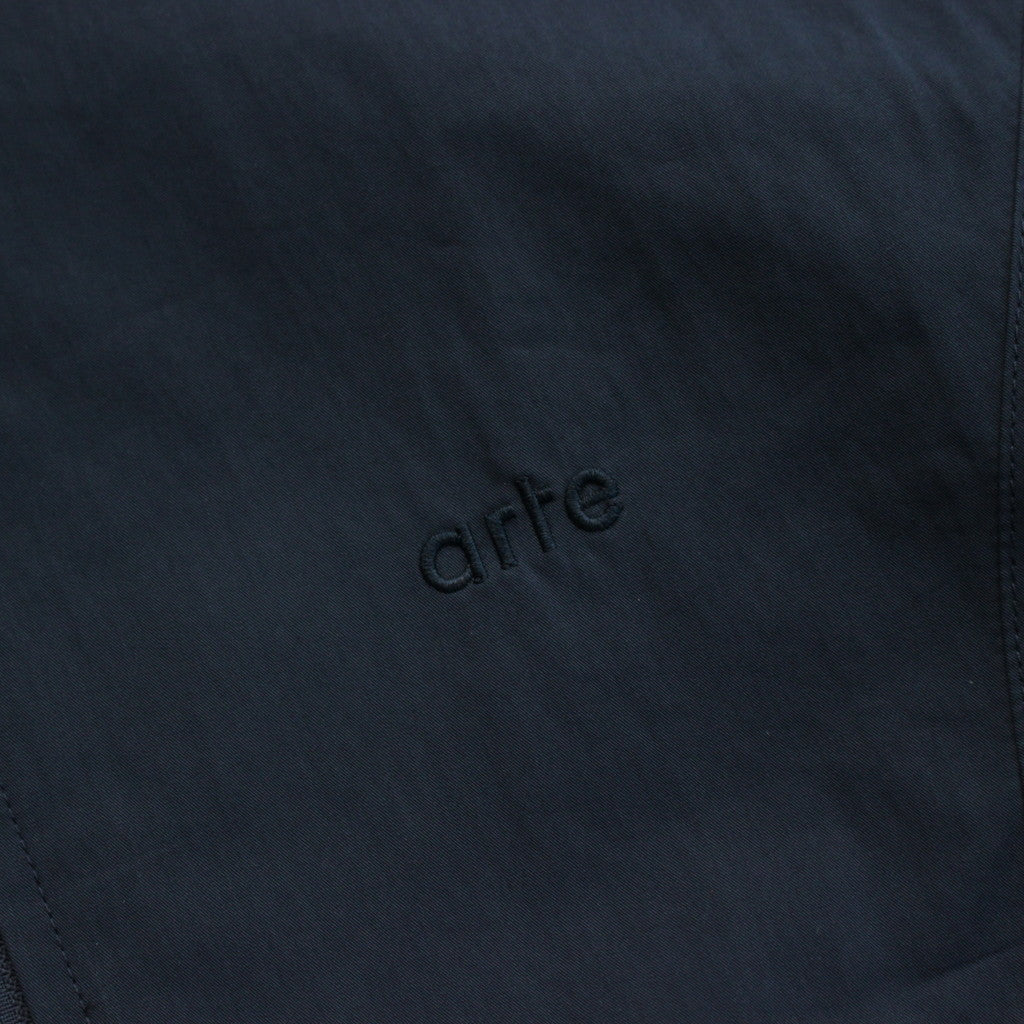 Curve Zipper Track Jacket #Navy [SS24-055J]