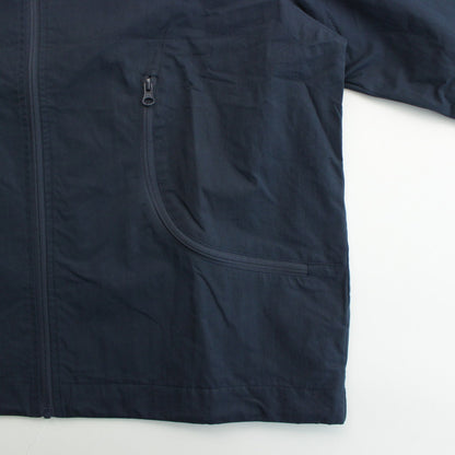 Curve Zipper Track Jacket #Navy [SS24-055J]
