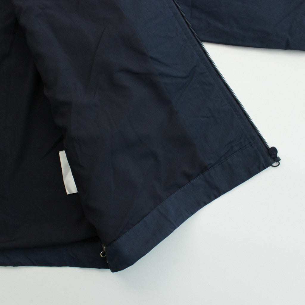 Curve Zipper Track Jacket #Navy [SS24-055J]