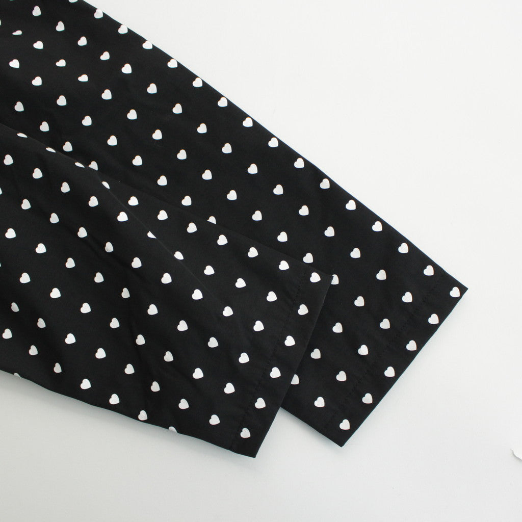 Coach heart print jacket #black/white [SS24-129J]