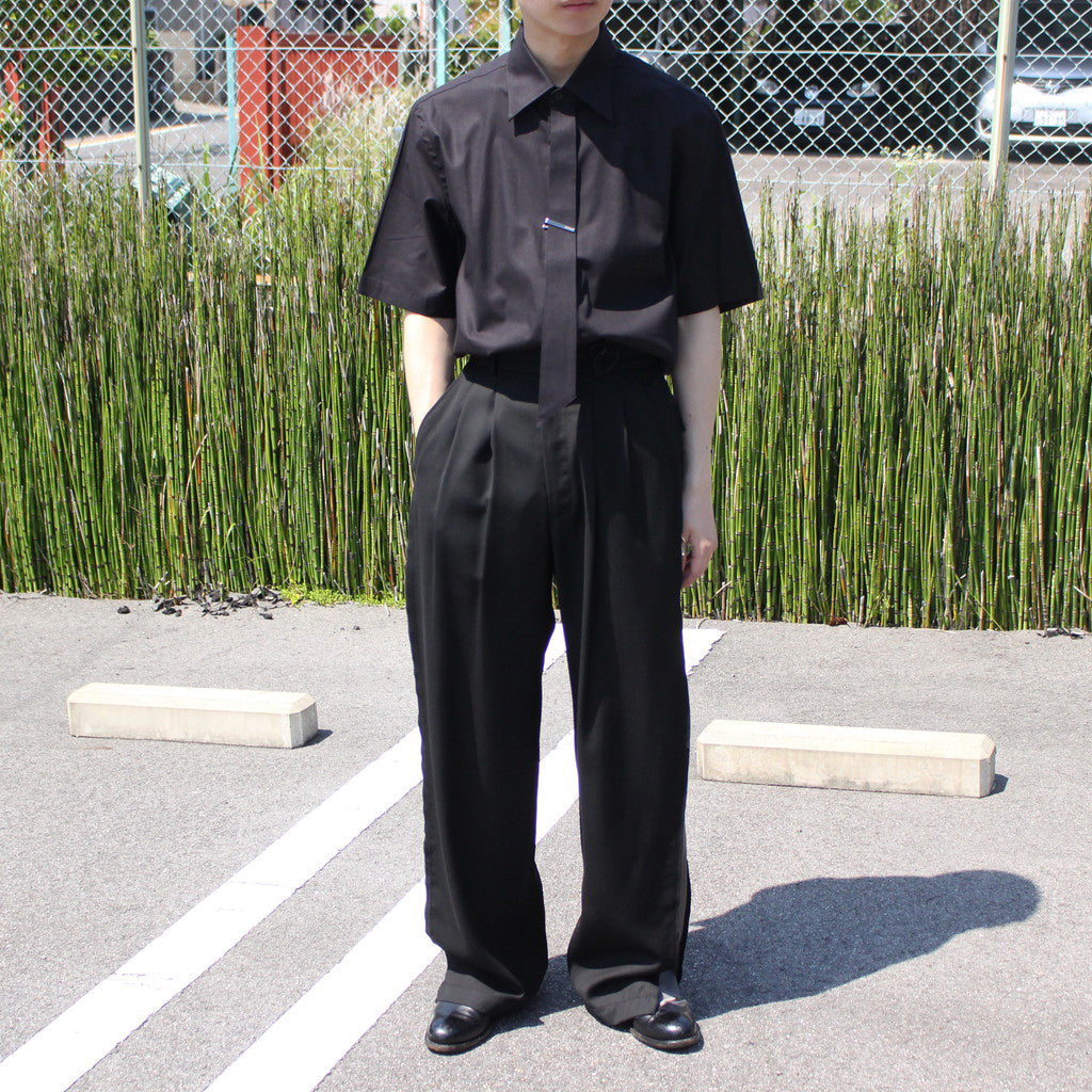 SHOOP BALLAD LINED TROUSERS Sサイズ 黒 BALLAD LINED TROUSERS - BLACK｜SHOOP ウェア