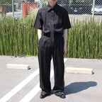 BALLAD LINED TROUSERS #Black [SHFW23004]