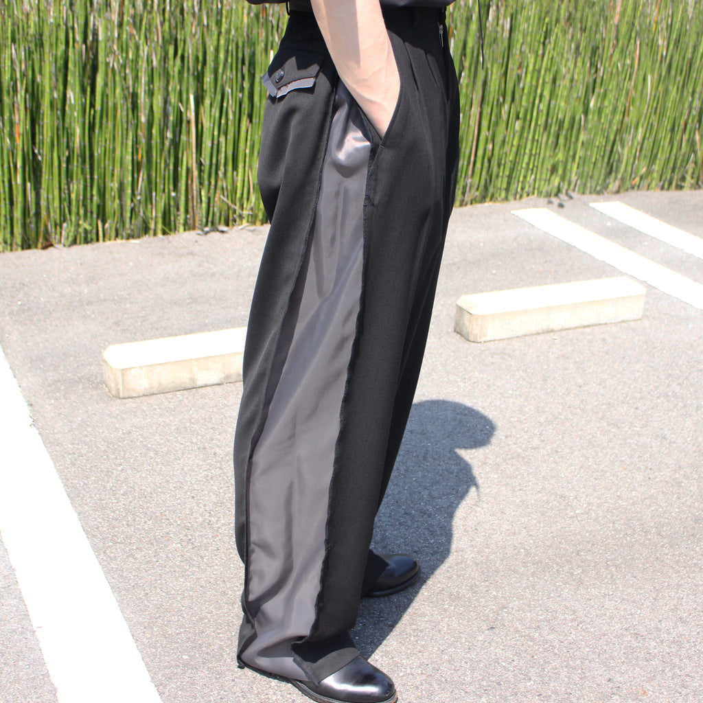 BALLAD LINED TROUSERS #Black [SHFW23004]