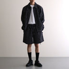 男性モデル(ハラ):172cm 58kg 着用サイズ:M