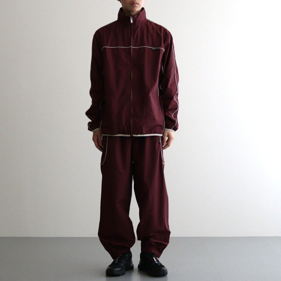 Track Pipping Jacket #Bordeaux/Cream [SS24-014J]