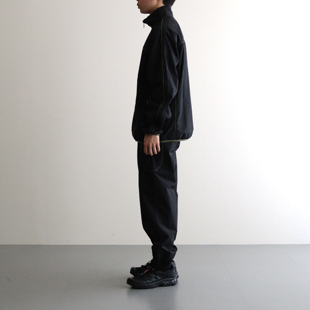 Track Pipping Jacket #Black/Green [SS24-014J]