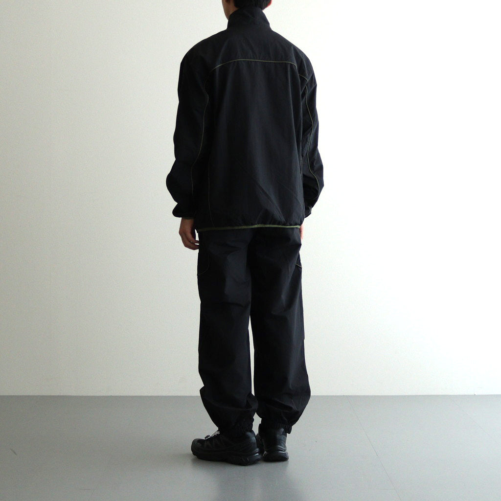 Track Pipping Jacket #Black/Green [SS24-014J]