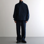 Curve Zipper Track Jacket #Navy [SS24-055J]