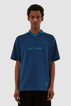 Taylor Collar T-shirt #Navy [SS24-090T]