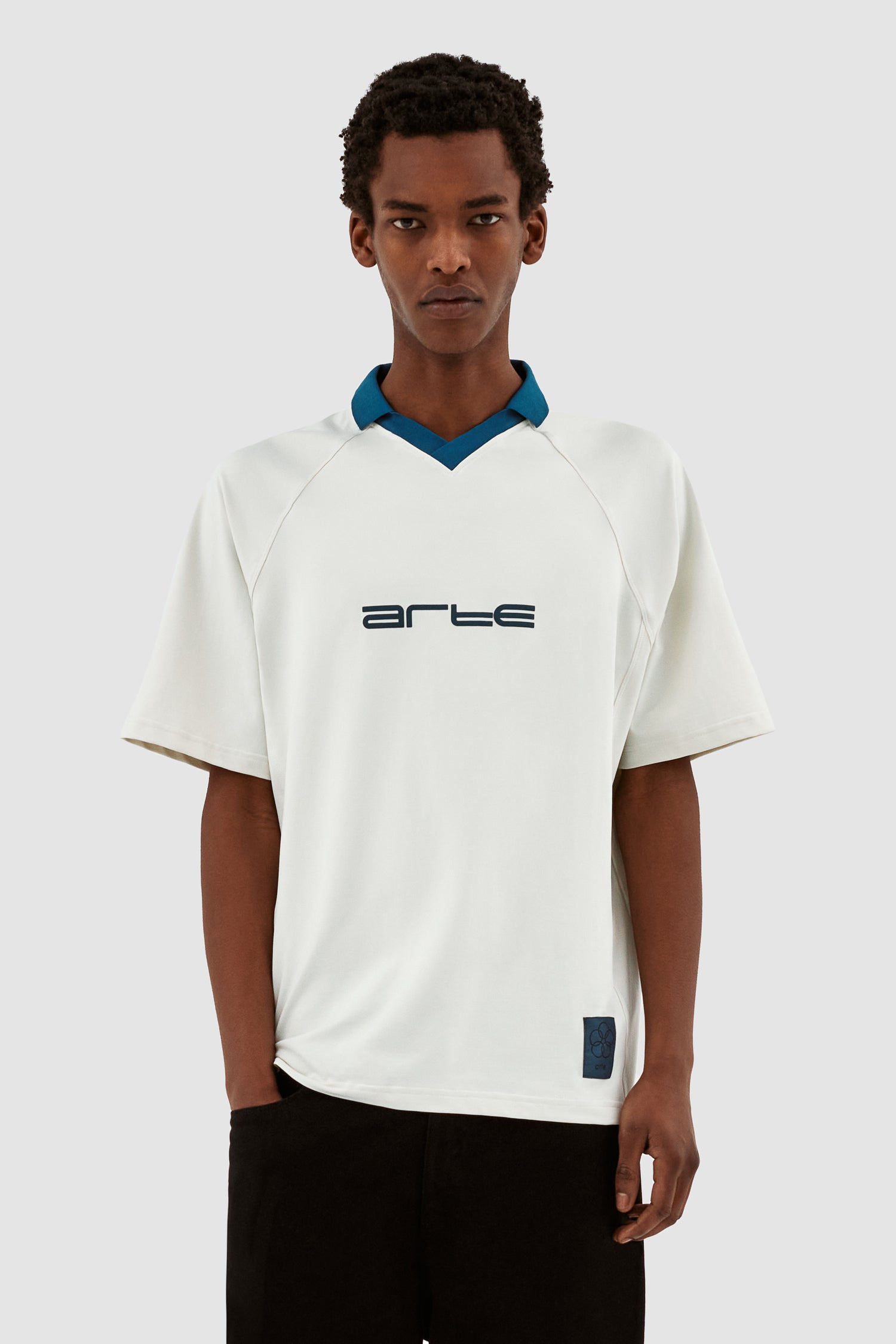 Taylor Collar T-shirt #Off White [SS24-090T]