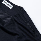 Mesh tee #BLACK [TTT-2024SS-CT01]