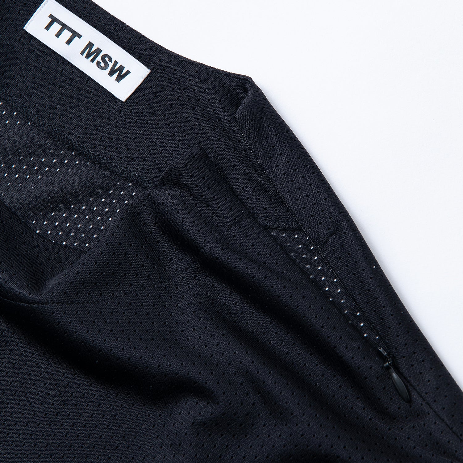 Mesh tee #BLACK [TTT-2024SS-CT01]