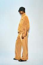 WATER REPELLENT TRUCK JACKET #BROWN [241-01-0301]