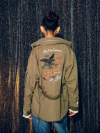 NEWCOMMUNE Souvenir military Jacket #KHAKI [13422003]