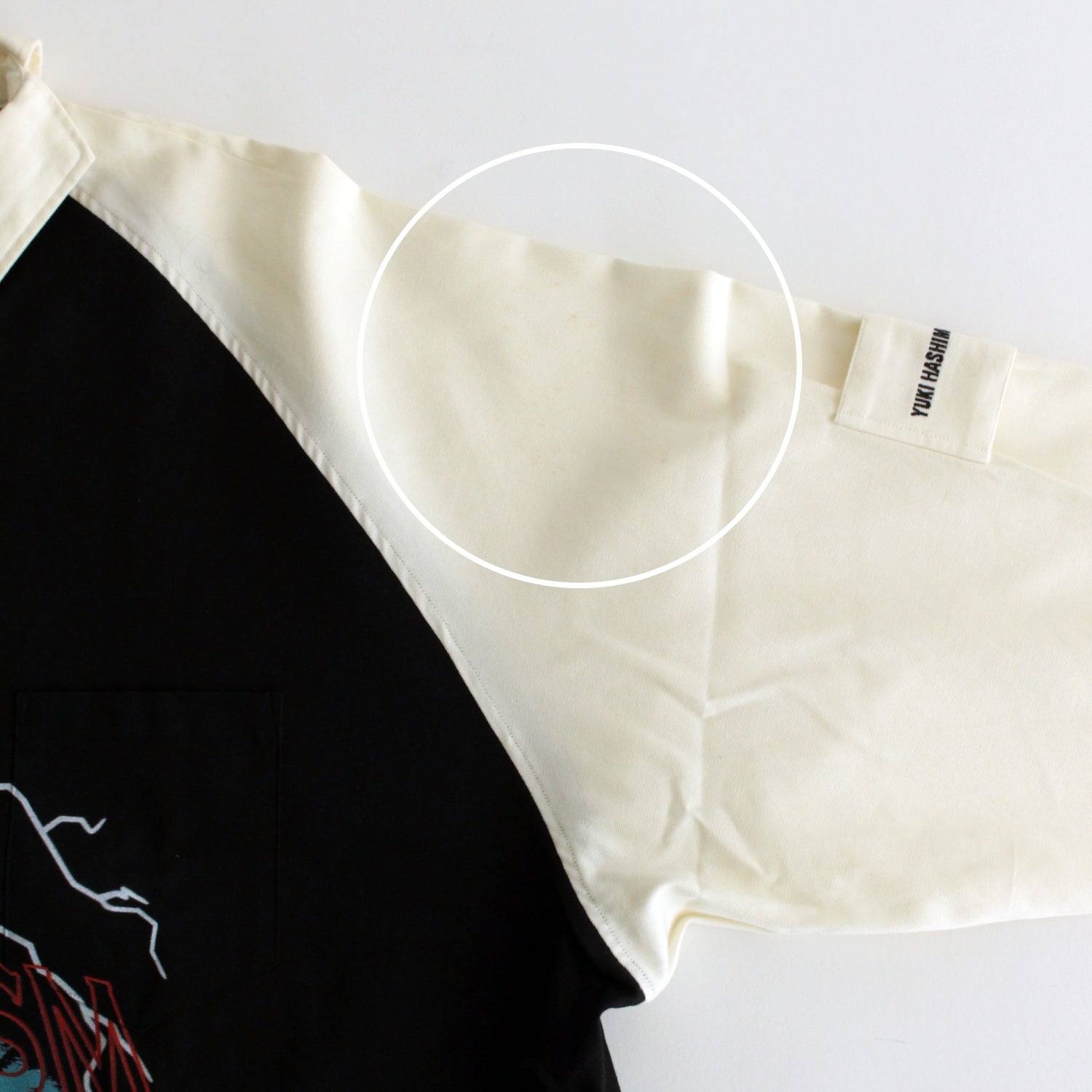 【訳あり】RAGLAN SLEEVE SHIRTS #BLACK [232-01-0101]