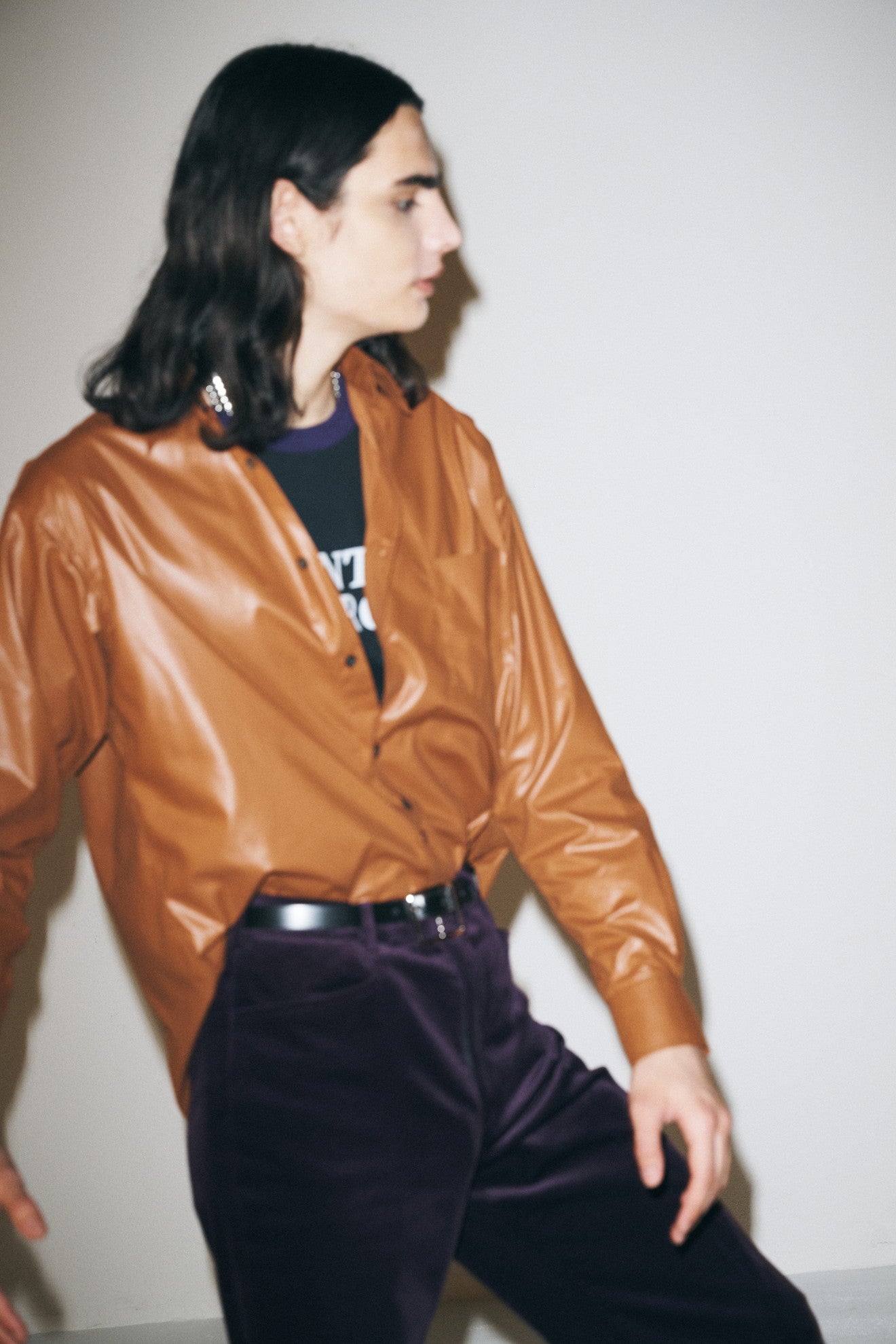 Shiny Dress SH #Brown [LB233-SH01]