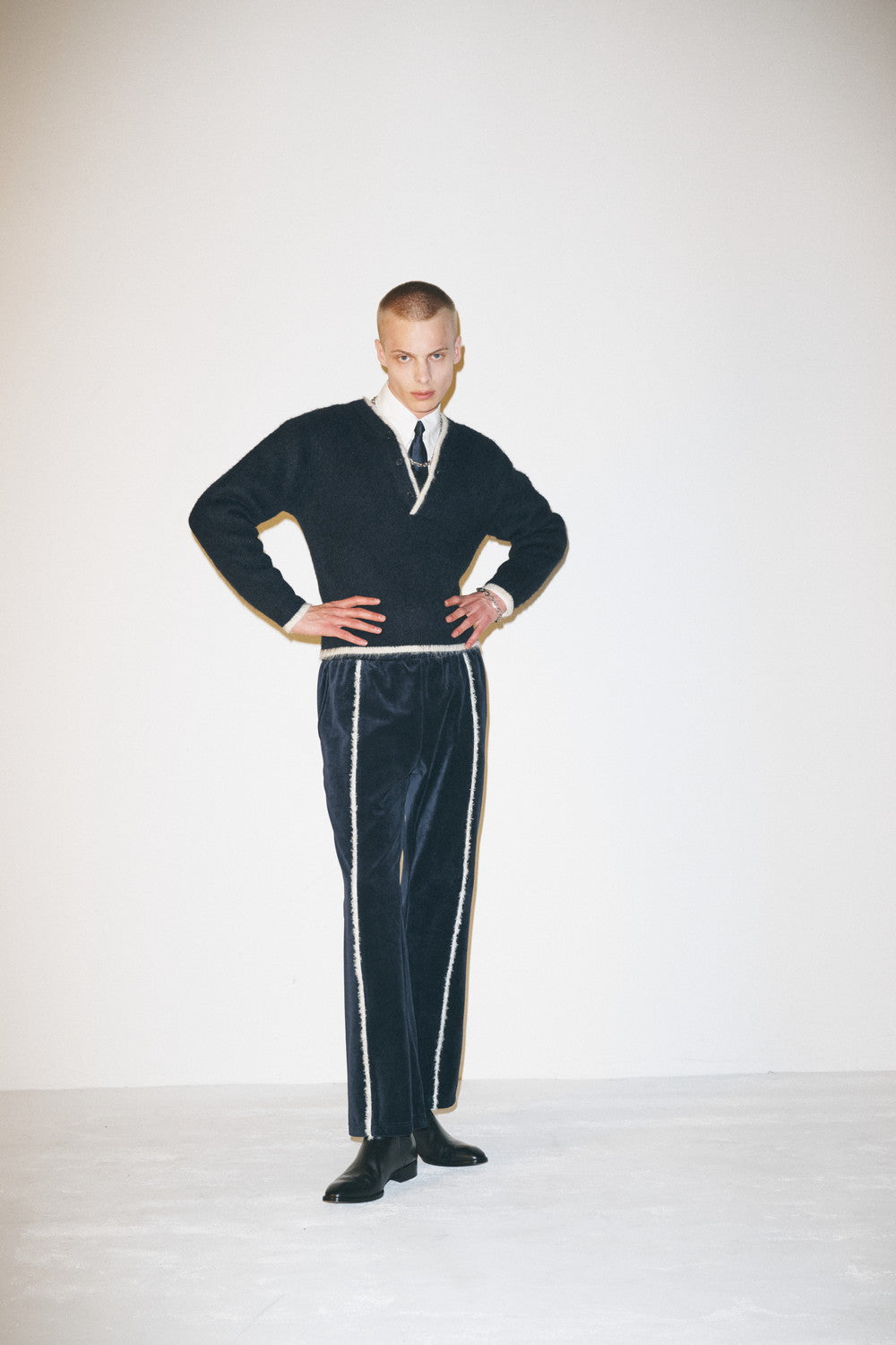 Track Pants #Navy [LB233-PT09]