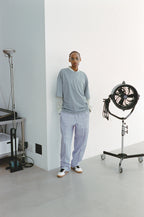 New standard wide pants #PURPLE [TTT-2024SS-PT06]