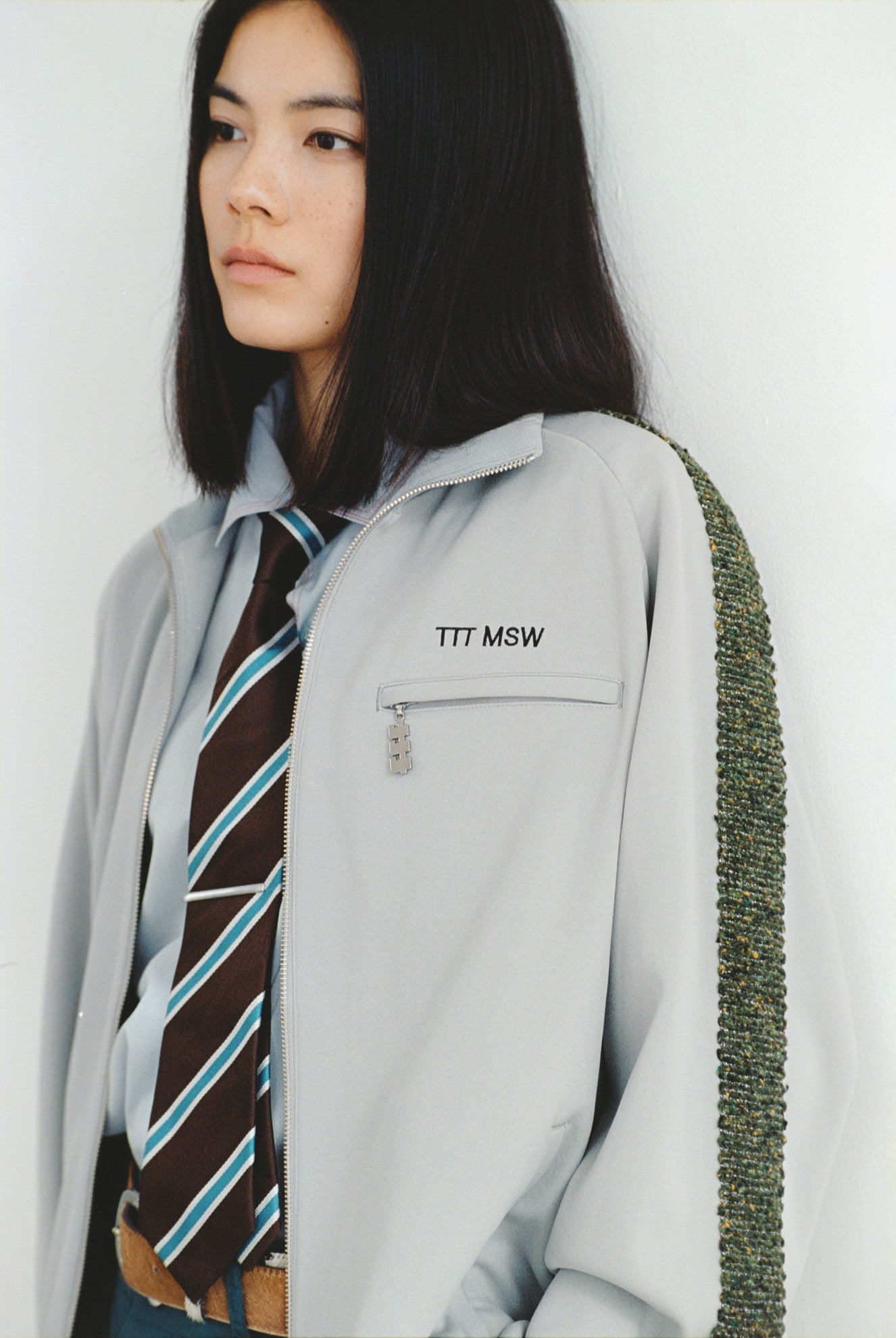Track suit jacket #GRAY [TTT-2024SS-JK12]