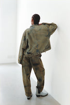 Denim wide pants #BLUE [TTT-2024SS-PT04]