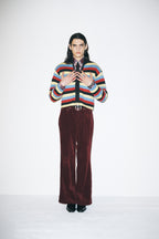 Corduroy Wide Pants #Bordeaux [LB233-PT08]