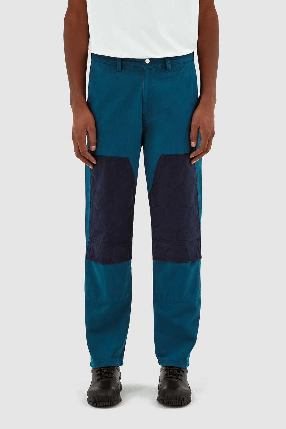 Jules Heart Padded Pants #Petrol blue [AW23-082P]