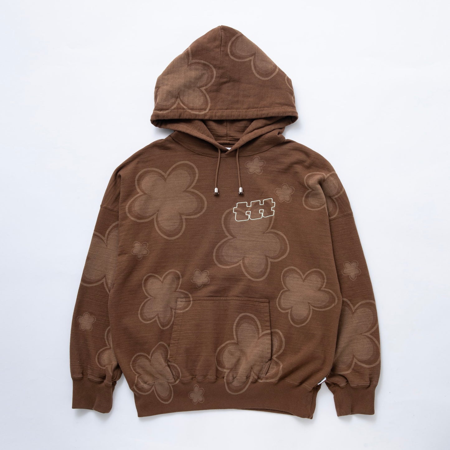 Flower hoodie #BROWN [TTT-2024SS-CT04]