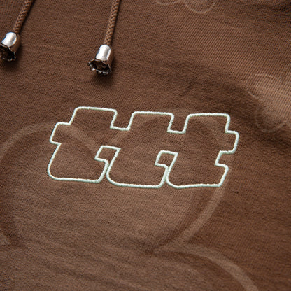 Flower hoodie #BROWN [TTT-2024SS-CT04]