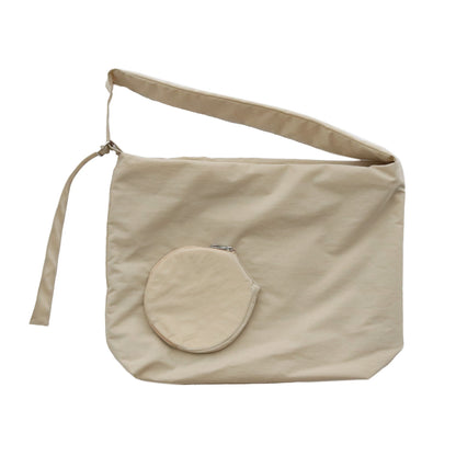 PING-PONG MESSENGER BAG #BEIGE [H01BG37]