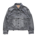 BDH DENIM JACKET (bio washed) #GREY [S23AW21DNM-WSH]