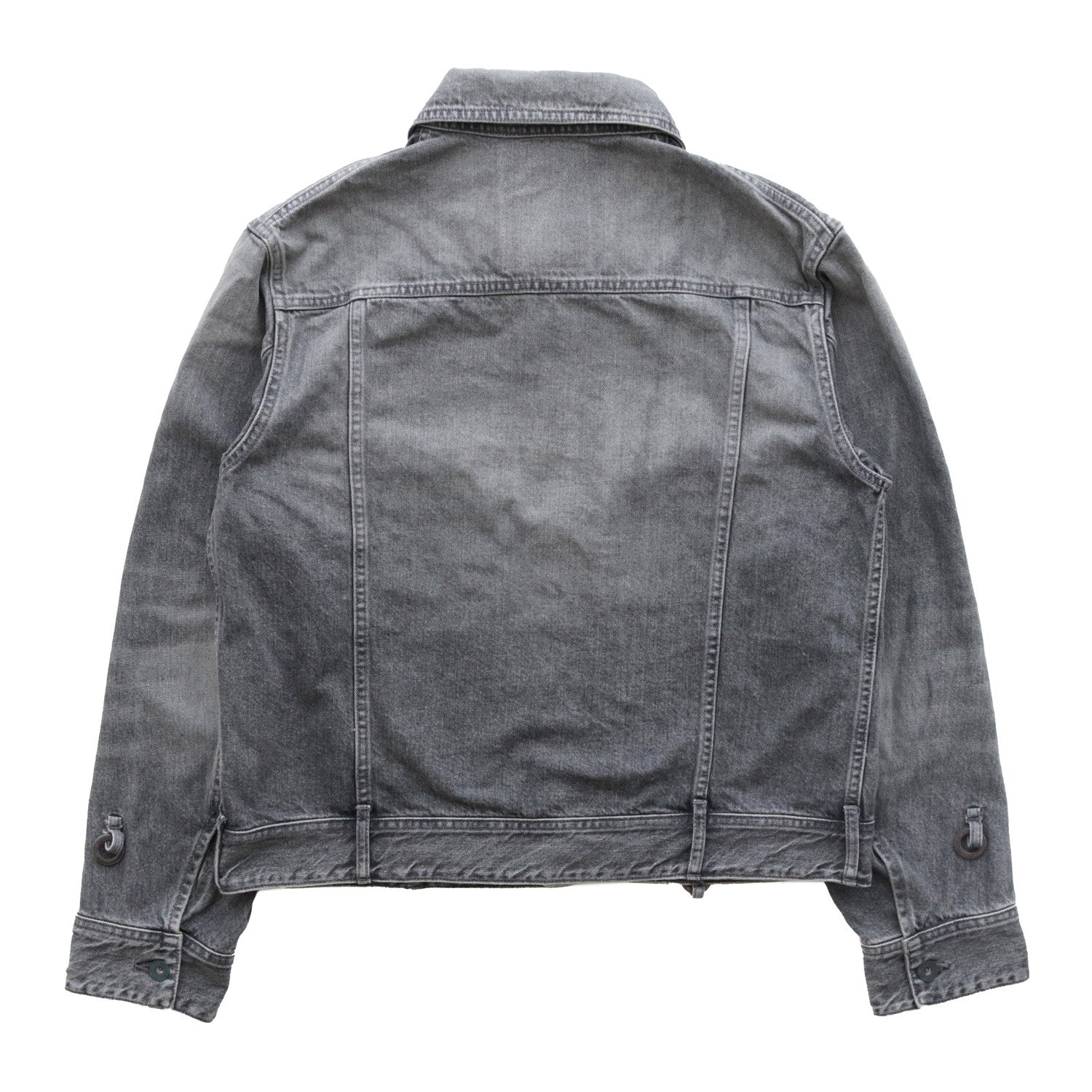 BDH DENIM JACKET (bio washed) #GREY [S23AW21DNM-WSH]