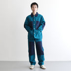 Jules Heart Padded Jacket #Petrol blue [AW23-081J]